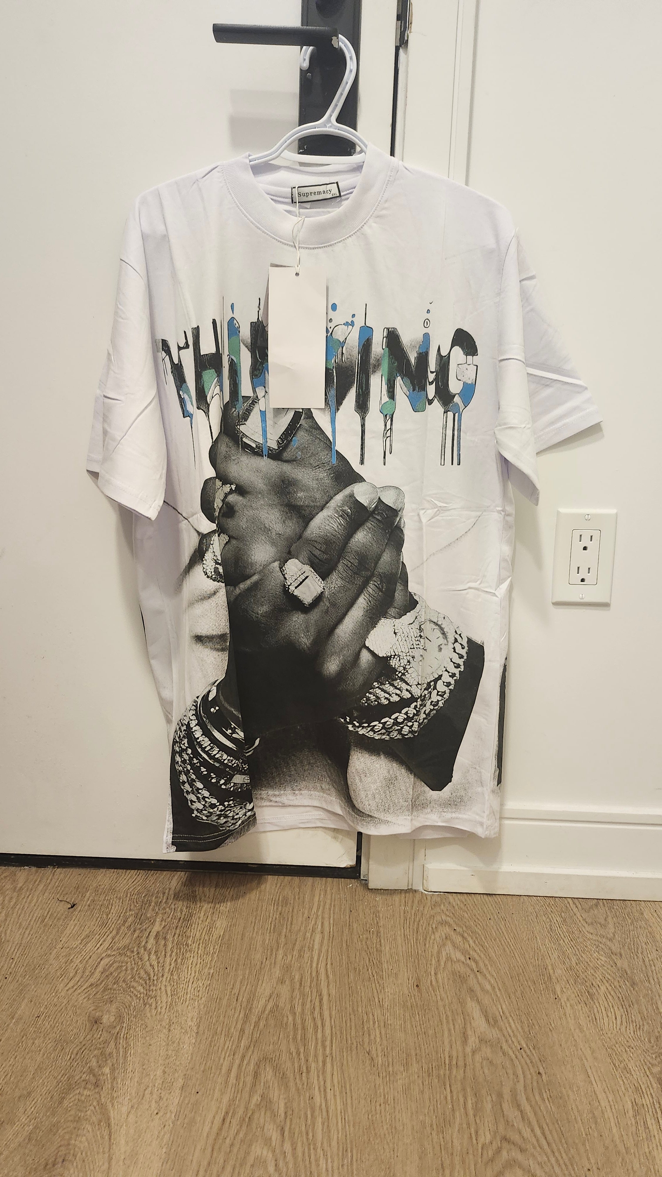 SP F&B thinking white (unisex)
